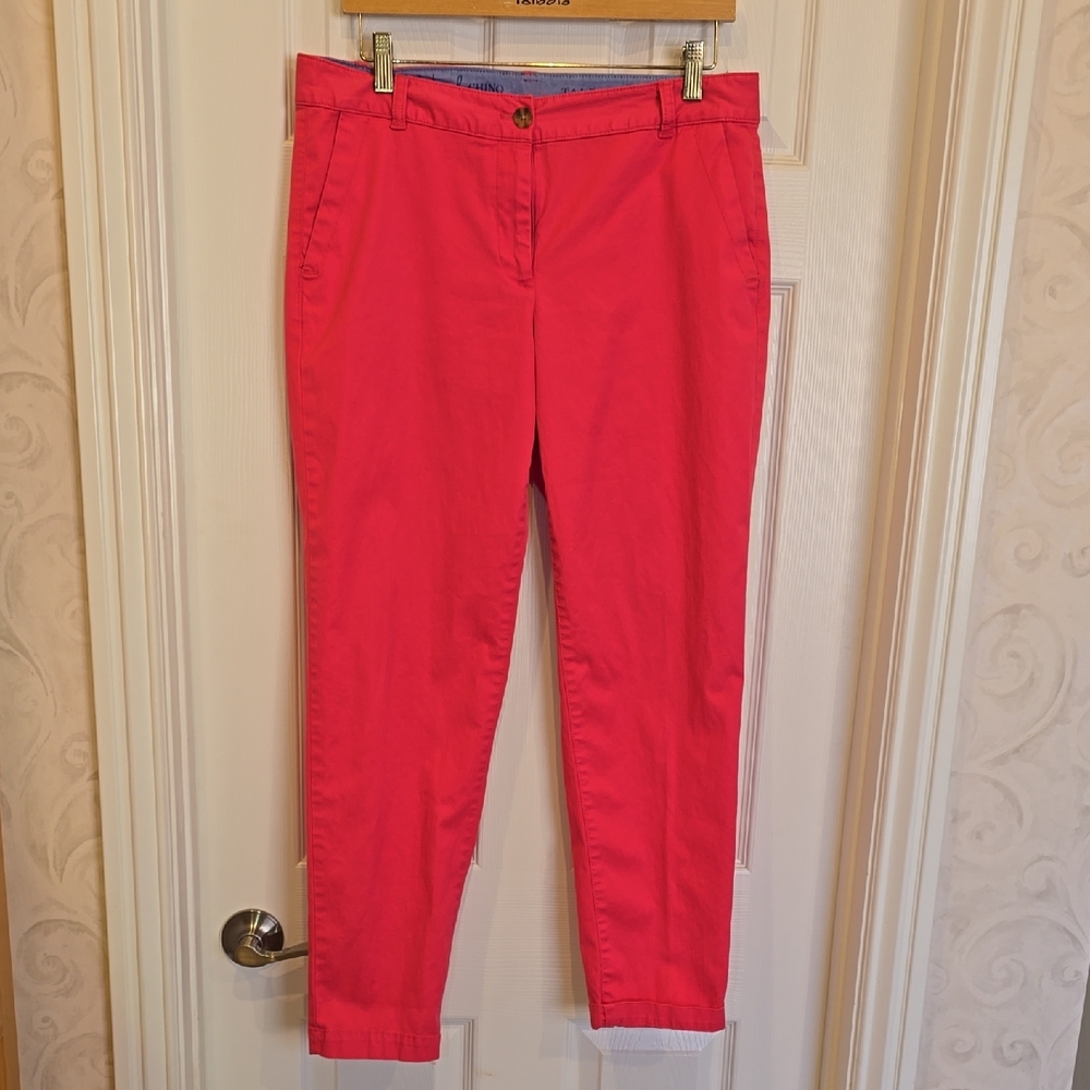 Talbots Vibrant Pink Weekend Chino Pants